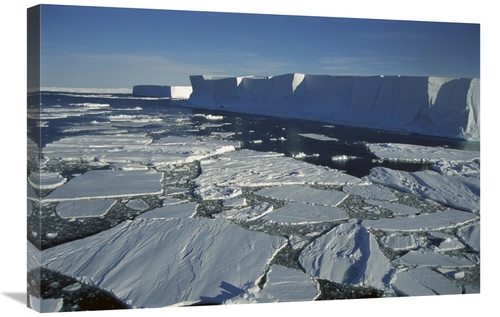 Global Gallery GCS-451541-2030-142 20 x 30 in. Tabular Iceberg with Br