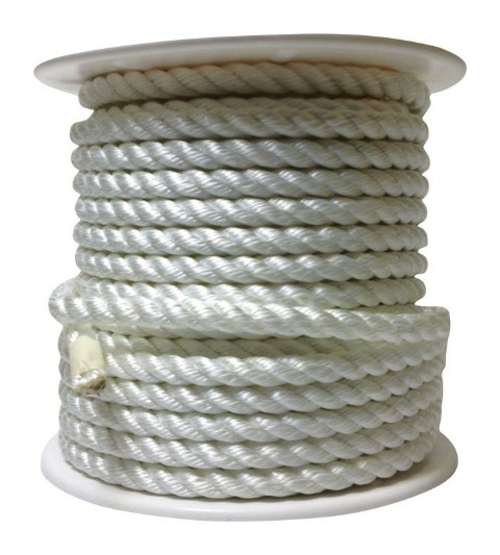 Wellington N1840S0150S Twisted Nylon Rope  0.62 in. x 150 ft.