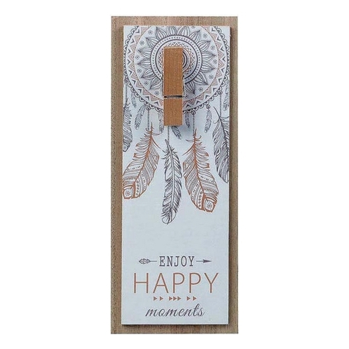 Wall Decoration Enjoy Happy Moments 30 x 12 cm