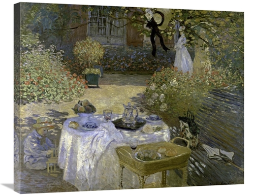 Global Gallery GCS-278682-30-142 30 in. Lunch Art Print - Claude Monet