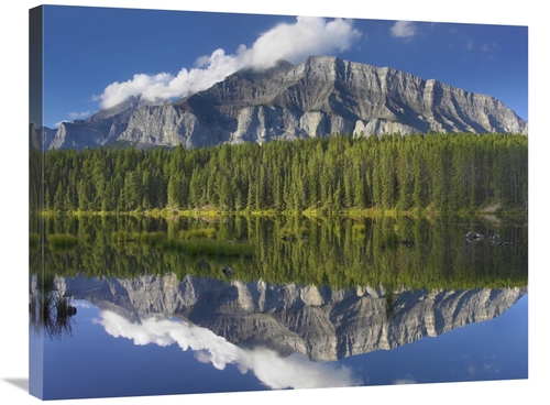 Global Gallery GCS-397120-2432-142 24 x 32 in. Mount Rundle & Boreal F