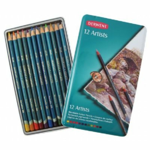 Derwent 32092 Pencil Color Tin - Set of 12