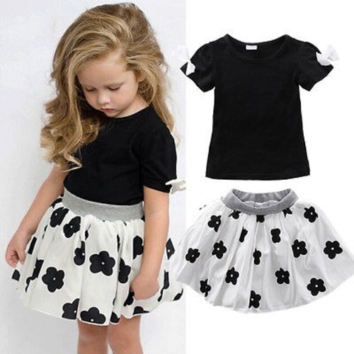 girls clothes summer 2016 Baby Girls Black Short
