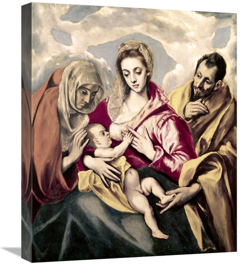 Global Gallery GCS-282004-22-142 22 in. Madonna Feeding Christ Art Pri