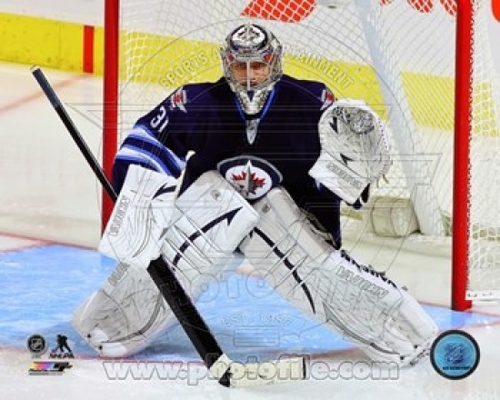 Photofile PFSAAQH10601 Ondrej Pavelec 2013-14 Action Sports Photo - 10