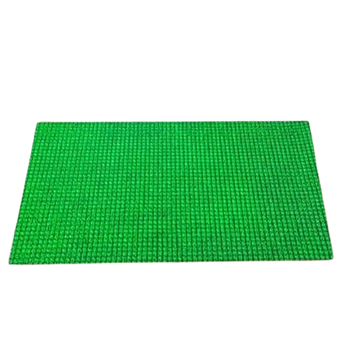 Fine Plastic Pvc Thick Doormat - Green