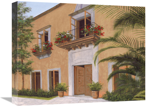 Global Gallery GCS-130655-1620-142 16 x 20 in. Tuscan Walkway Art Prin