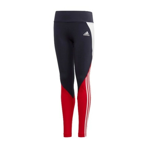 Sports Leggings for Children Adidas G BOLD TIGHT Navy