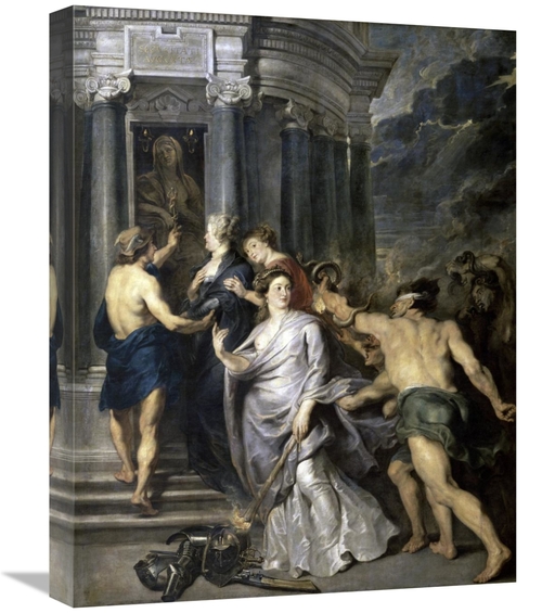 Global Gallery GCS-279921-22-142 22 in. Peace of Angers - Life of Mari