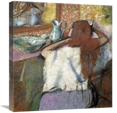 Global Gallery GCS-277349-22-142 22 in. Woman at Her Toilette Art Prin