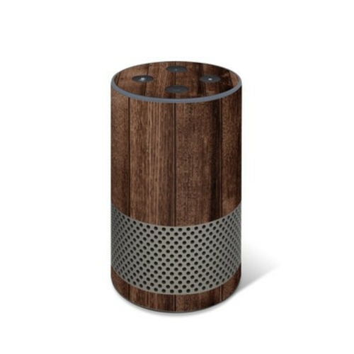 DecalGirl AECO7-STAWOOD Amazon Echo 2017 Skin - Stained Wood