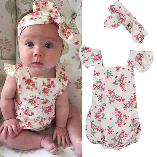 2017 Super Cute Summer Newborn Infant Baby Girl