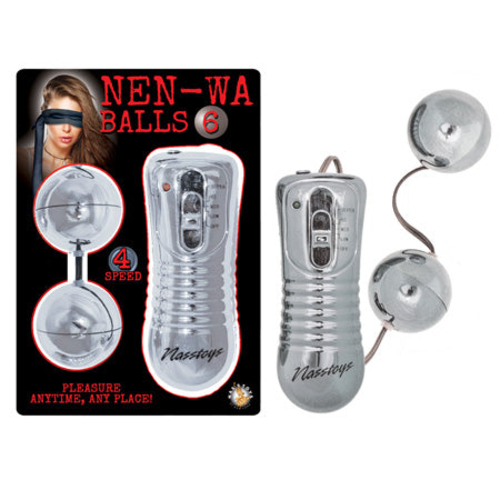 Nen Wa Balls 6 Multispeed Waterproof Vibrating Kegel Balls/Bullet