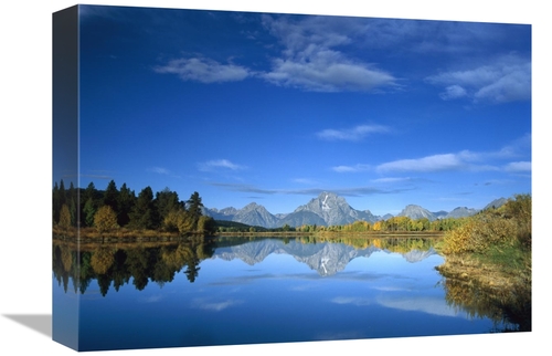 Global Gallery GCS-396733-1216-142 12 x 16 in. Mt Moran Reflected in O