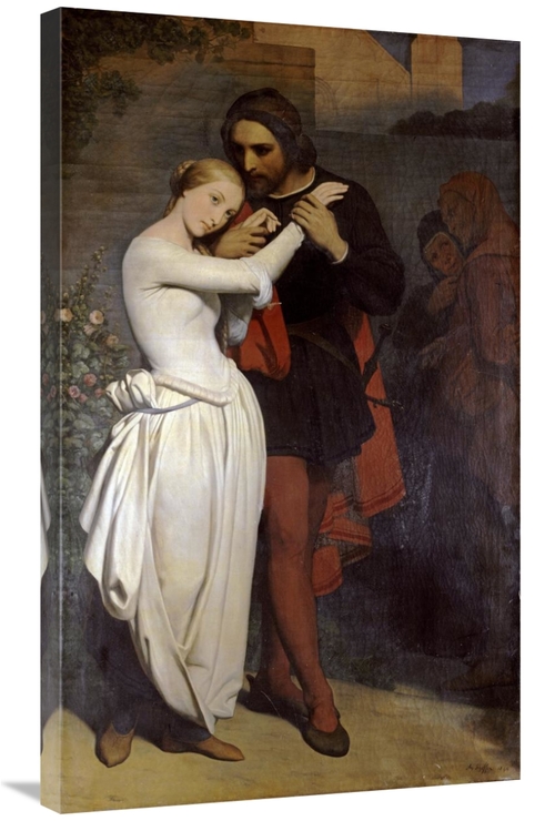 Global Gallery GCS-268518-36-142 36 in. Faust Et Marguerite Au Jardin 