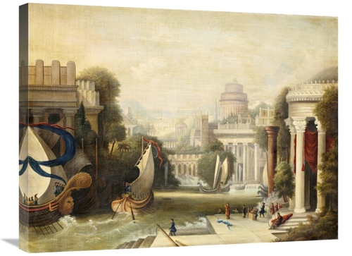 Global Gallery GCS-266316-30-142 30 in. Embarkation of Ulysses Art Pri