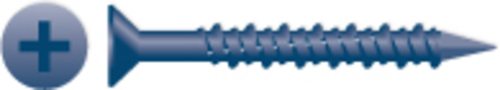 Strong-Point CF360 0.18 x 3.75 in. Phillips Flat Head Screws Notched T