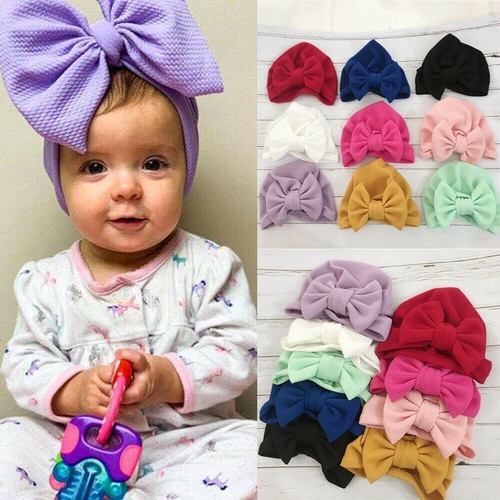 Newborn Baby Infant Girl Toddler Comfy Bowknot