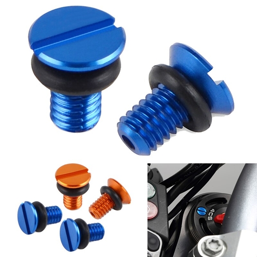 M4 x 0.7 WP Front Fork Air Valve Cap Screw For