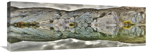 Global Gallery GCS-397764-36-142 36 in. Reflection on Blue Lake, S