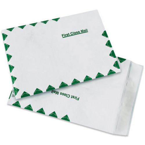 Box Partners TYF1013FC 10 x 13 First Class Flat Tyvek Envelopes