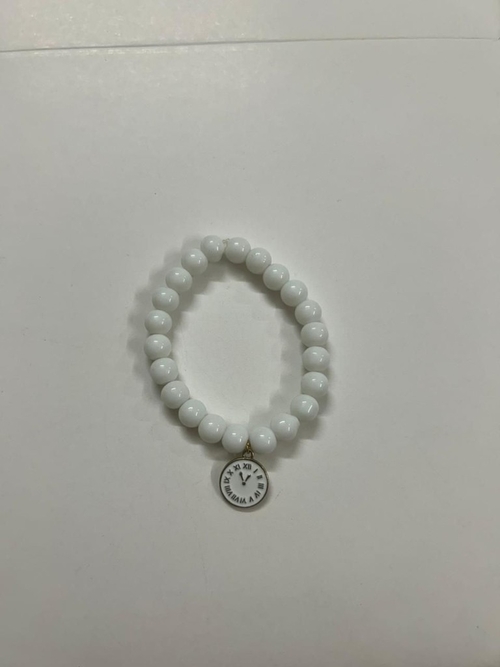 New trending bracelet With Time Charm quartz crystal clear bracelet