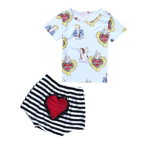 Kids Girls Clothing Sets Summer New Style Brand