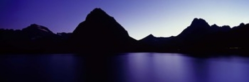 Panoramic Images PPI120888L Reflection of mountains in a lake  Swiftcu