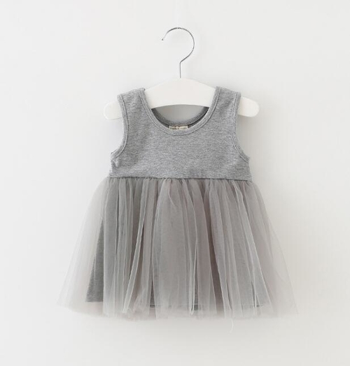 2019 summer baby Birthday Dress Sleeveless Newborn