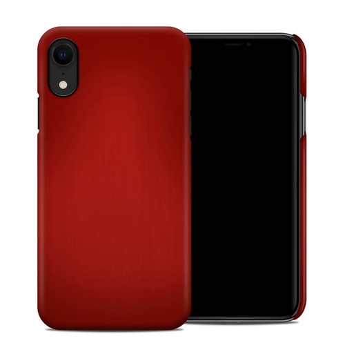 DecalGirl AIPXRCC-REDBURST Apple iPhone XR Clip Case - Red Burst