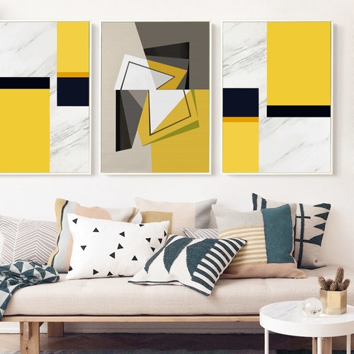 Marble Pattern Geometric Abstract Decoration