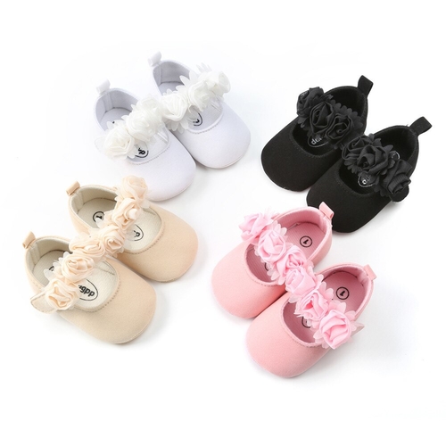 Toddler Girls Boys Crib Shoes good quality stock