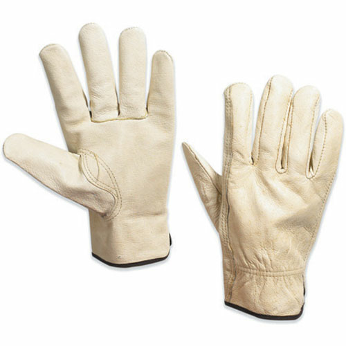 Box Partners GLV1022XL Cowhide Leather Drivers Gloves, Natural - E