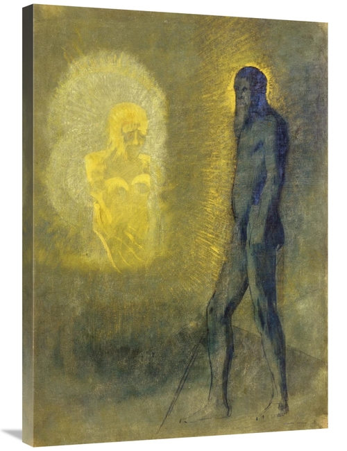 36 in. L Apparition Art Print - Odilon Redon