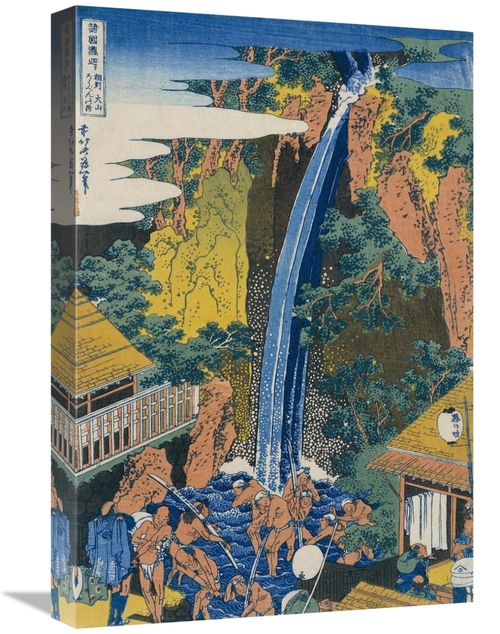 Global Gallery GCS-266567-22-142 22 in. Roben Waterfall at Ohyama Art 