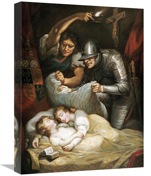 Global Gallery GCS-266948-22-142 22 in. The Princes in the Tower Art P