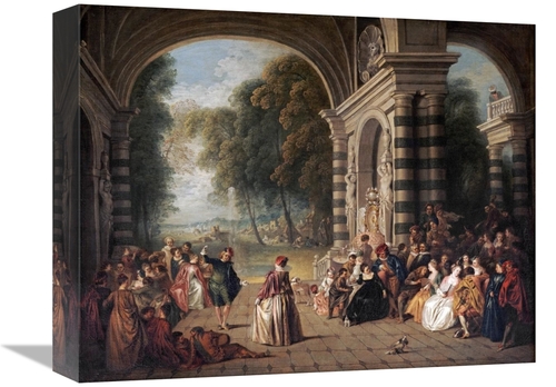 Global Gallery GCS-266991-16-142 16 in. The Pleasures of the Ball Art 