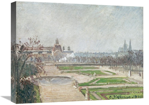 Global Gallery GCS-267023-22-142 22 in. The Tuileries Gardens & the Lo