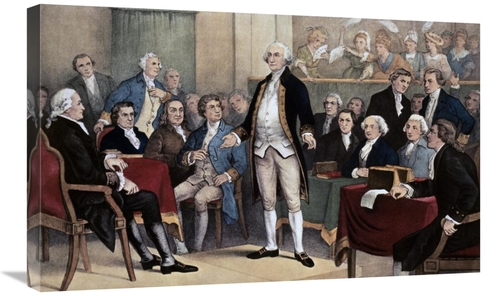 Global Gallery GCS-277224-30-142 30 in. Washington Appointed Commander