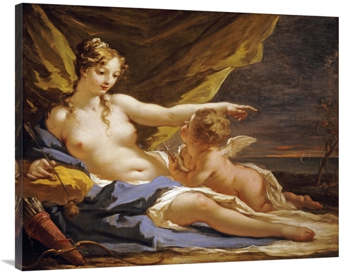 Global Gallery GCS-267001-40-142 40 in. Venus & Cupid Art Print - Giov