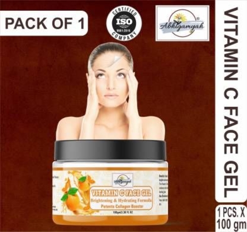 Vitamin C Face Gel Brightening & Hydrating Formulla 100gm ORANGE