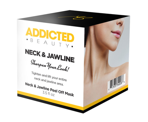 Addicted Beauty Neck and Jawline Peel Off Mask 