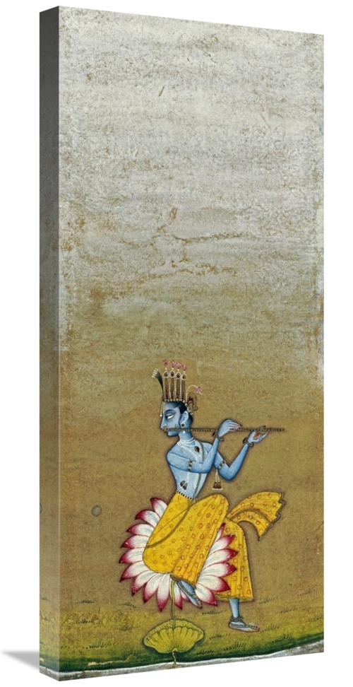 Global Gallery GCS-267734-30-142 30 in. Krishna Fluting Art Print - Us