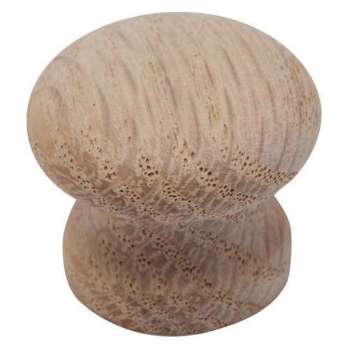 Waddell 5992979 1.5 in. Dia. x 0.5 in. Round Cabinet Knob - Natural&#4