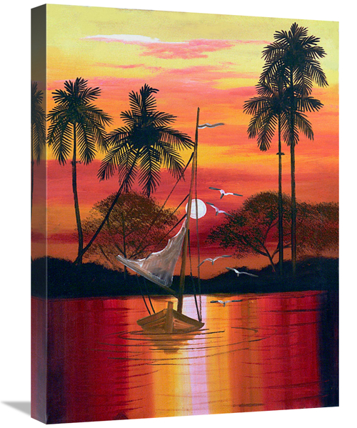 Global Gallery GCS-477322-1824-142 18 x 24 in. Ragged Island Slope Art