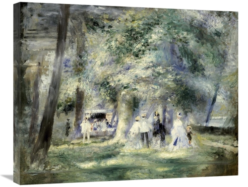 Global Gallery GCS-267114-30-142 30 in. in the Park at Saint-Cloud Art