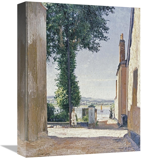 Global Gallery GCS-267569-16-142 16 in. Waiting for the Ferry Art Prin