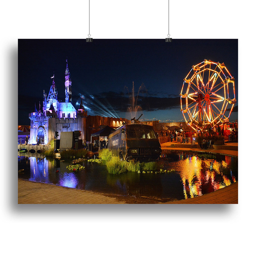 Banksy Dismaland Canvas Print or Poster