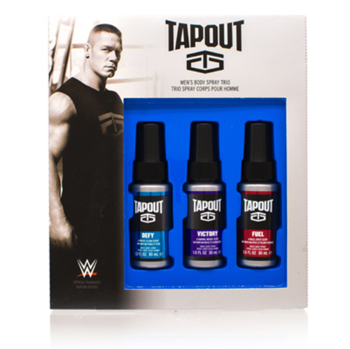 Tapout TAPM4 Men Body Spray Set - 3 Piece