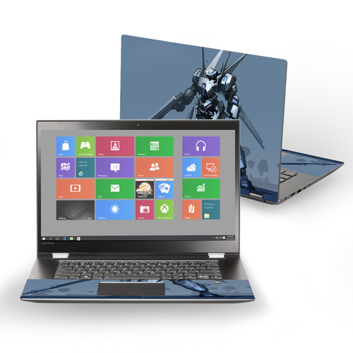 MightySkins LENFLX515-Grey Steel Skin for Lenovo Flex 5 15 in. 2017 - 